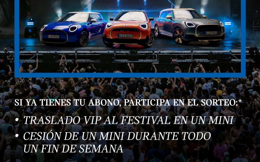 Sorteo Experiencia MINI en Vive Latino 2025